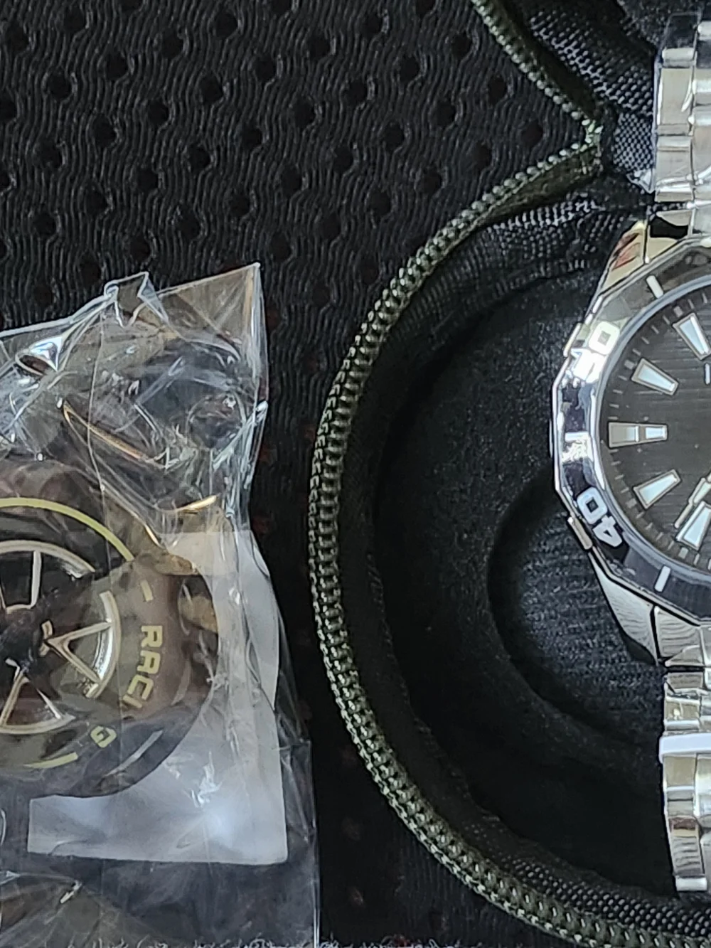 NEW Invicta Pro Diver Meridian Special Edition Men's Watch & rubber tire chain